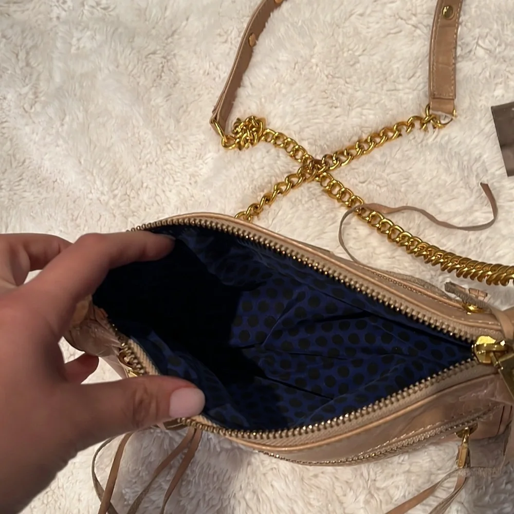 REBECCA MINKOFF 5 zip cross body